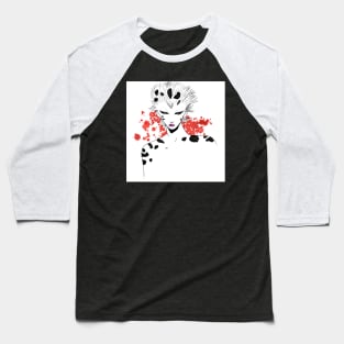 Leopard Person Baseball T-Shirt